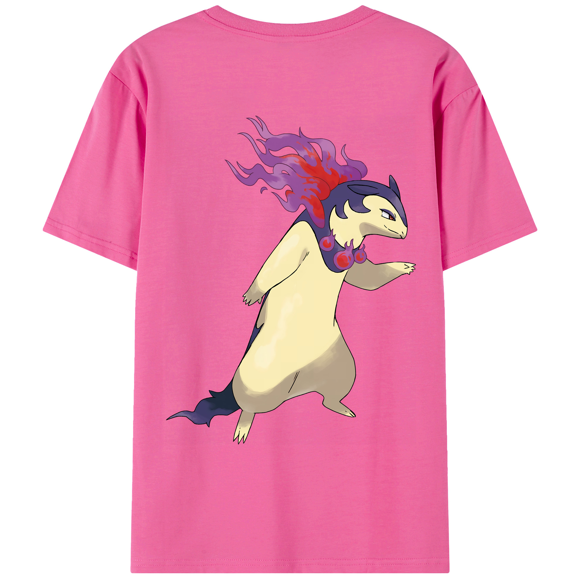 （画像用） ポケットモンスター Pokémon レディース半袖Tシャツ(バックプリント)